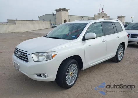 2010 Toyota Highlander Limited V6 z USA, uszkodzony, nr VIN 5TDYK3EH4AS007030